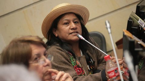 Aida Quilcué, fórmula vicepresidencial de Iván Cepeda